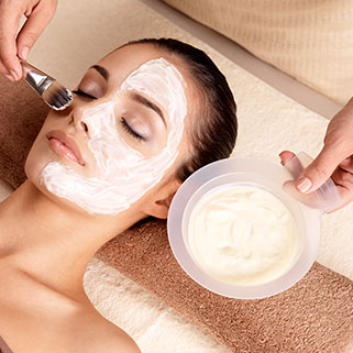 woman at a spa